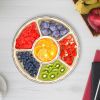 2Pcs Divided Serving Tray