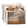 Stackable Storage Bin Plastic Drawer with Lid
