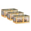 3Pcs Foldable Storage Bins with Lid